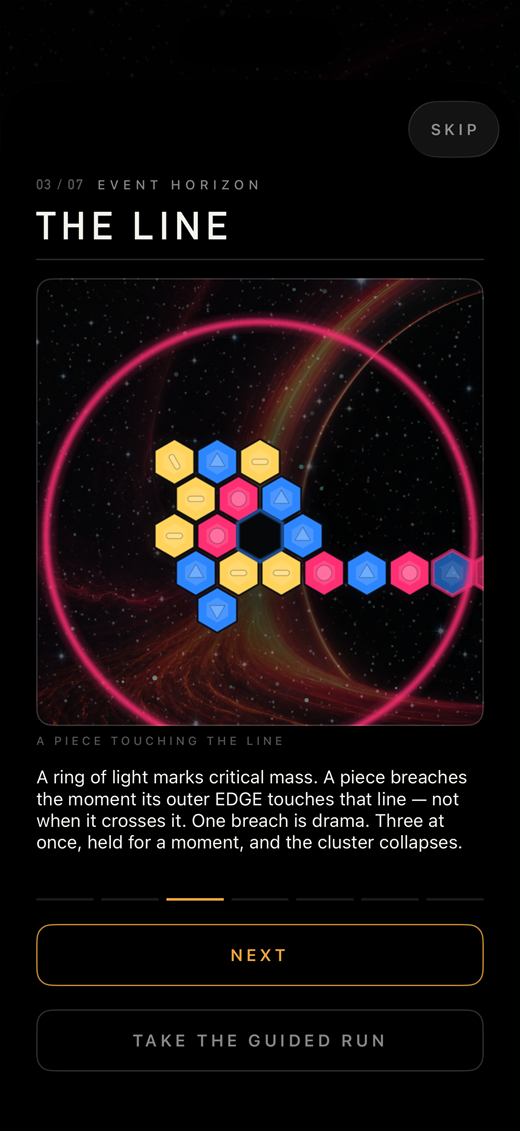 Singularity tutorial: the critical-mass line