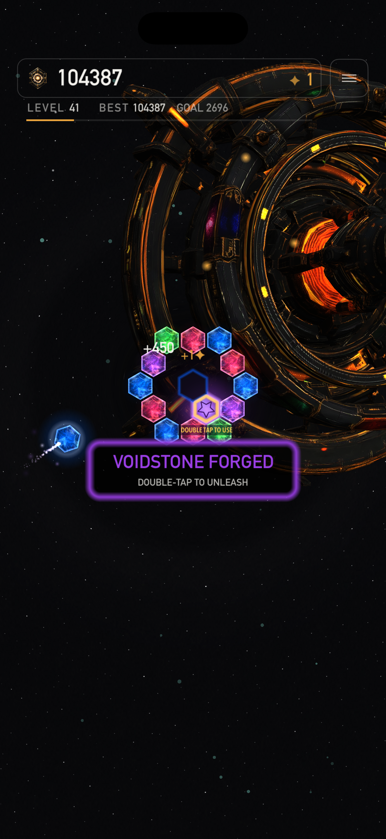 Voidstone forged in the plasma era