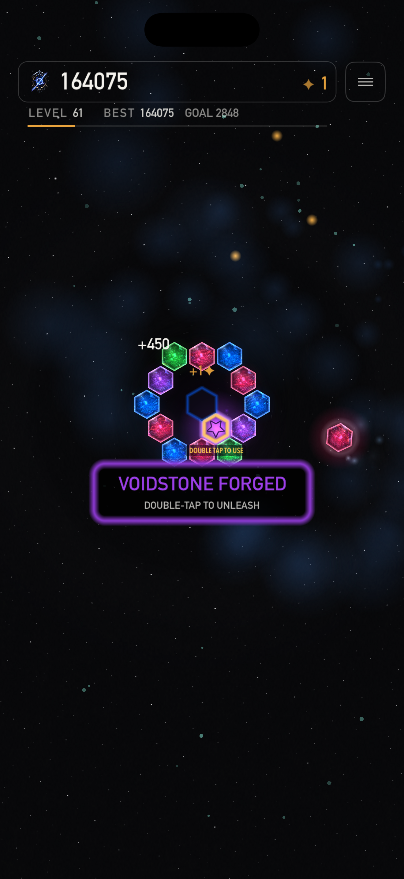 Voidstone forged in the ion-storm era